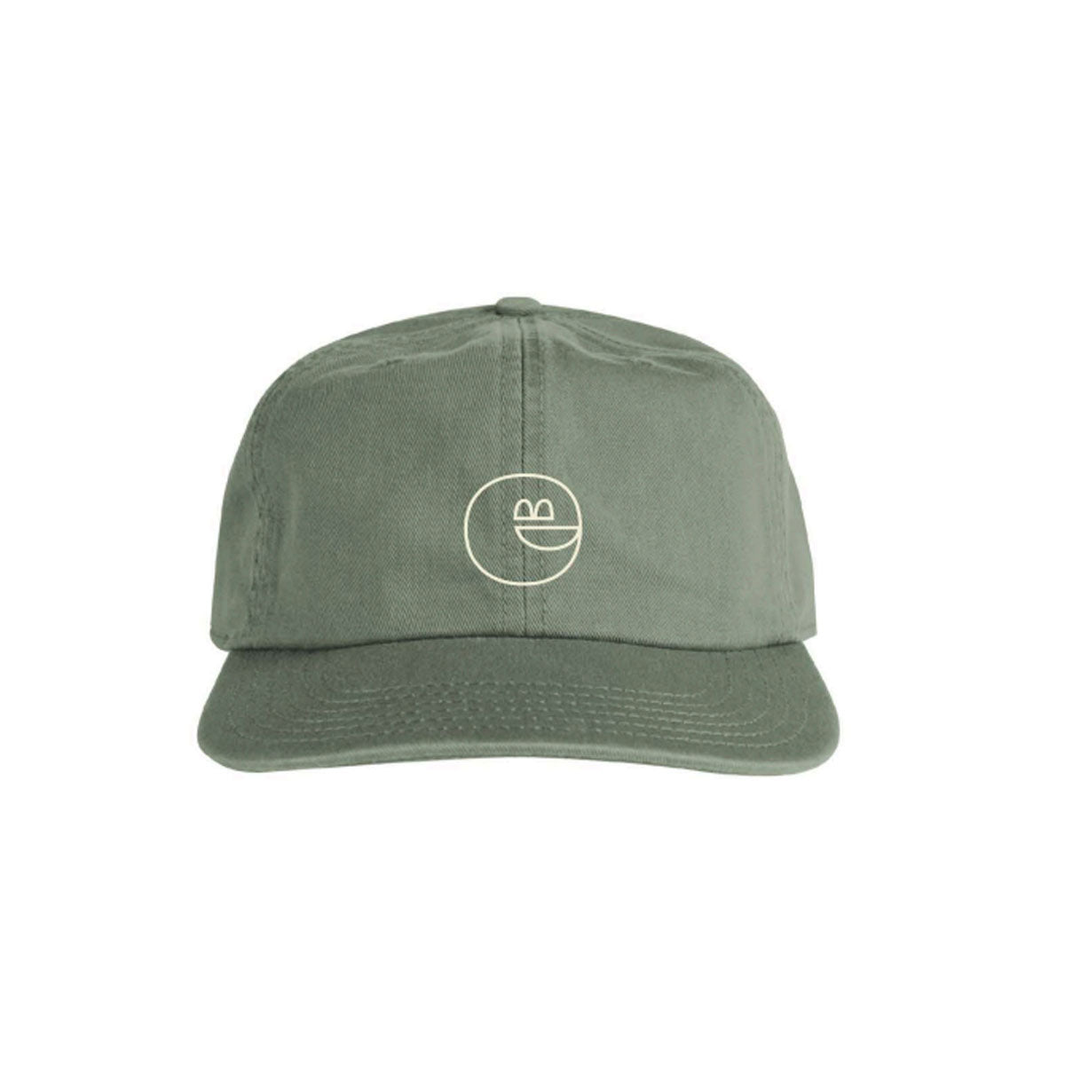 parent cap - chainstitched - green