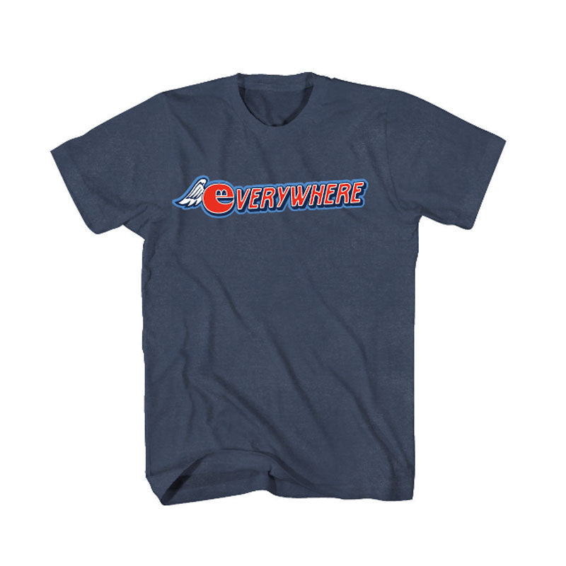 t-shirt - "everywhere of orange" unisex - blue